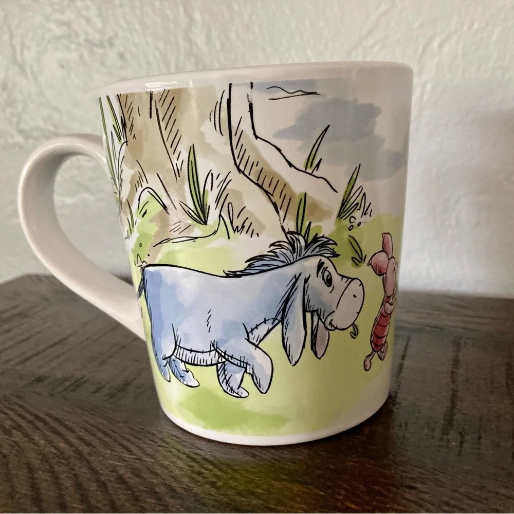 Disney- Winnie the Pooh and friends ceramic coffee mug.